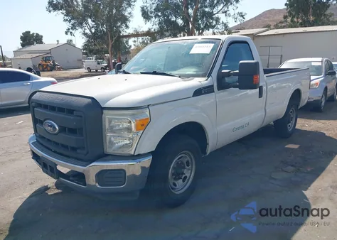 2012 Ford F-250 Xl из США, поврежденный, VIN 1FTBF2A68CEA42607